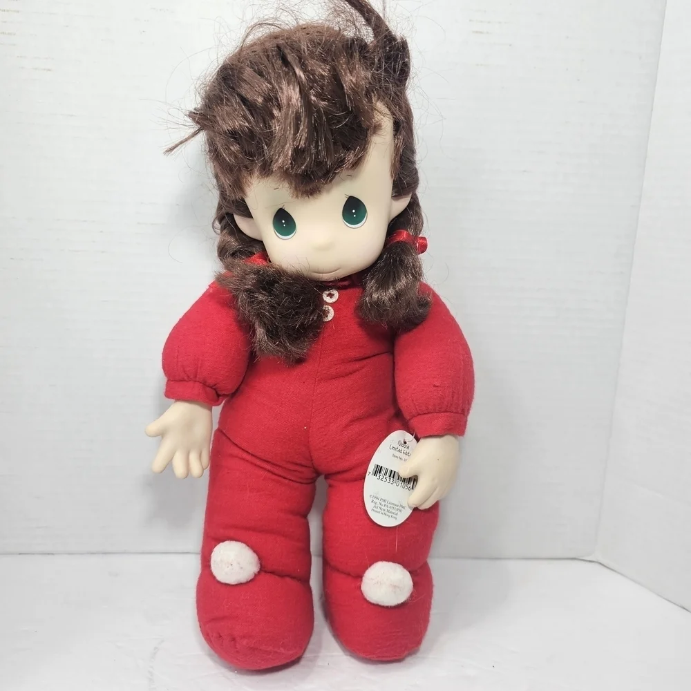 Vintag 1996 Precious Moments Red Doll with Box